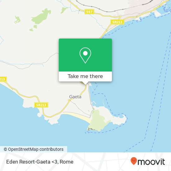 Eden Resort-Gaeta <3 map