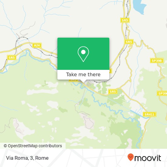 Via Roma, 3 map