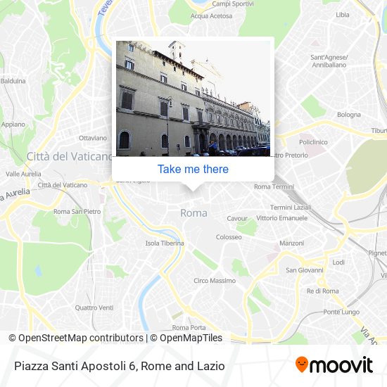 Piazza Santi Apostoli  6 map