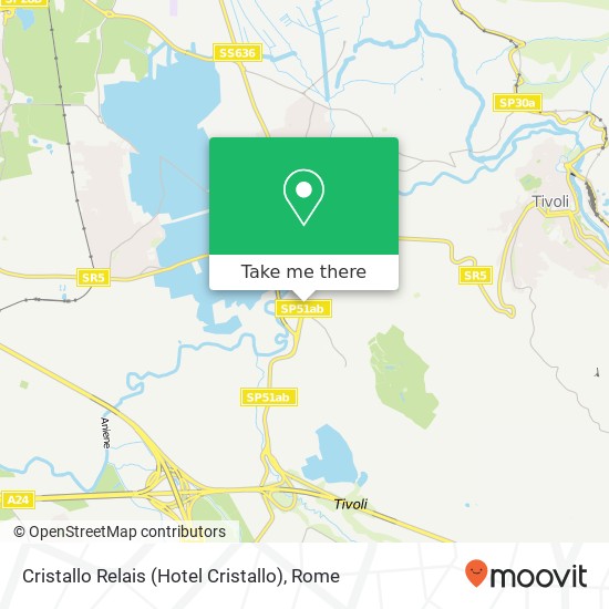 Cristallo Relais (Hotel Cristallo) map