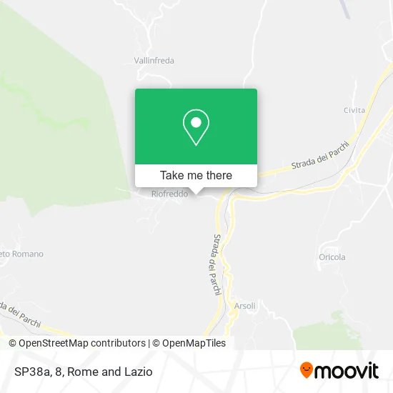 SP38a, 8 map