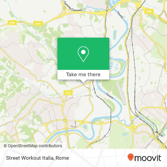 Street Workout Italia map