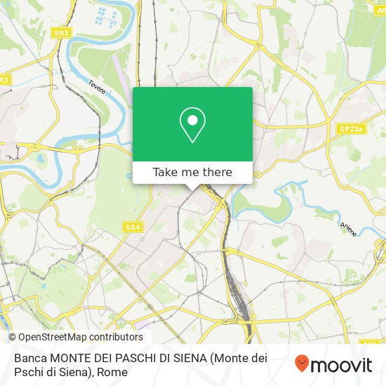 Banca MONTE DEI PASCHI DI SIENA (Monte dei Pschi di Siena) map