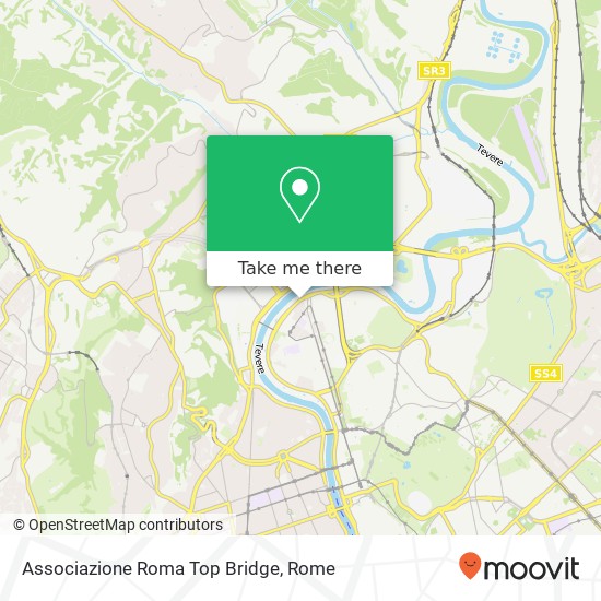 Associazione Roma Top Bridge map