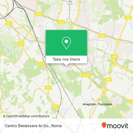 Centro Benessere Ar.Go. map