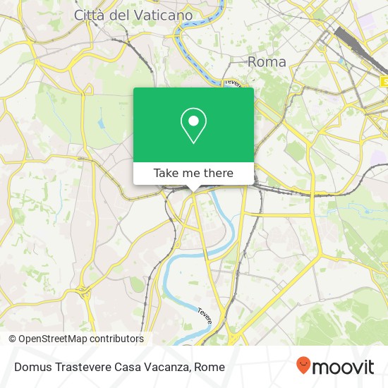 Domus Trastevere Casa Vacanza map