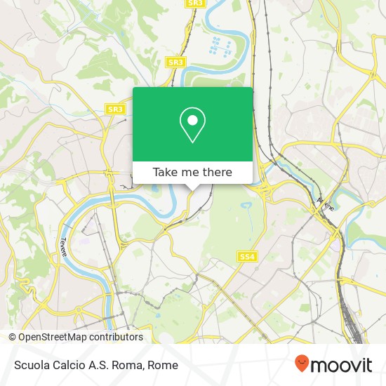 Scuola Calcio A.S. Roma map