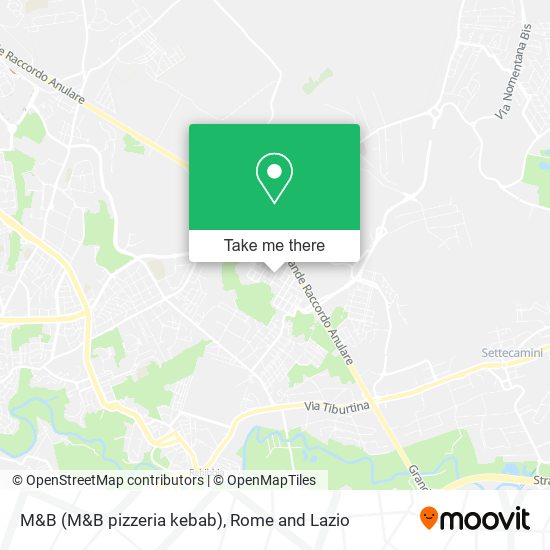 M&B (M&B pizzeria kebab) map