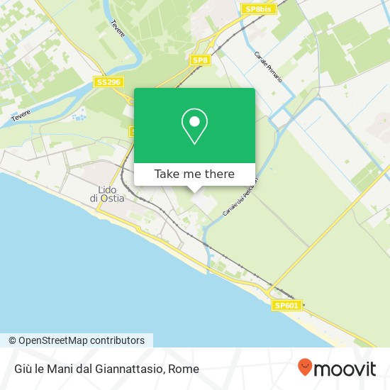 Giù le Mani dal Giannattasio map