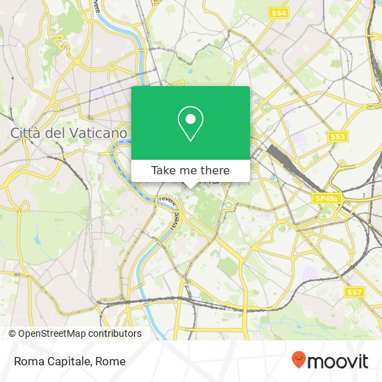 Roma Capitale map