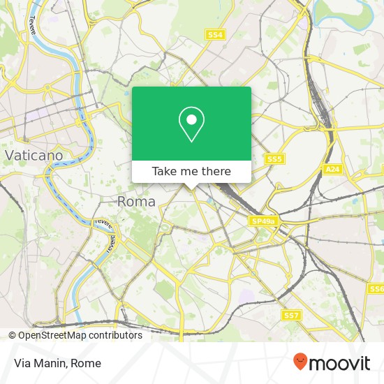 Via Manin map