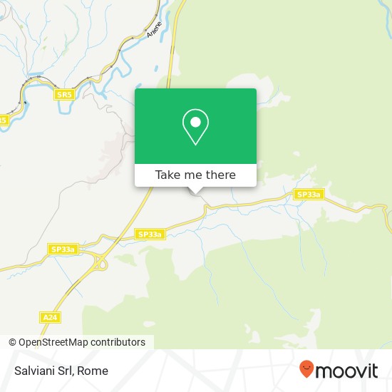 Salviani Srl map