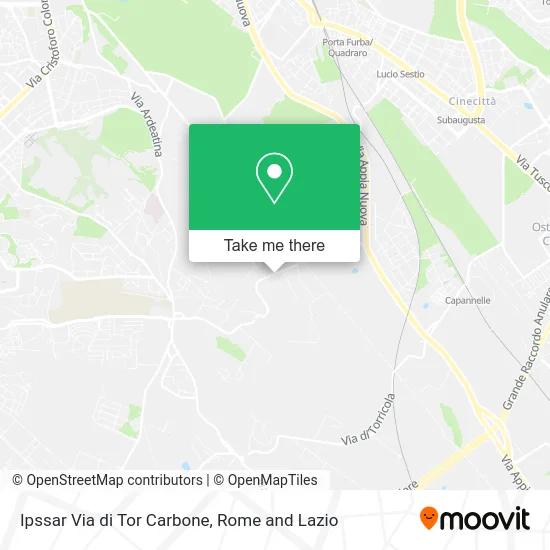 Ipssar Tor Carbone Street map