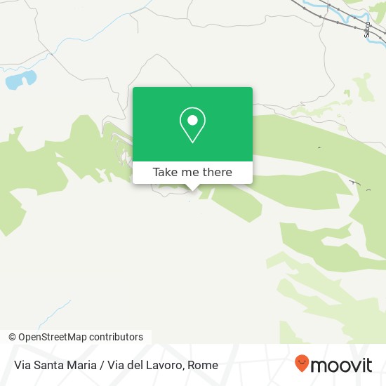 Via Santa Maria / Via del Lavoro map