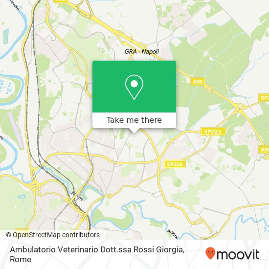 Ambulatorio Veterinario Dott.ssa Rossi Giorgia map