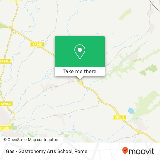 Gas - Gastronomy Arts School map