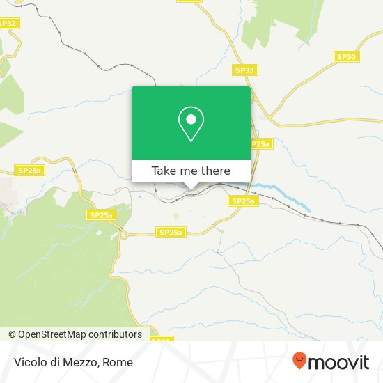 Vicolo di Mezzo map