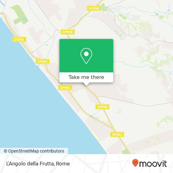 L'Angolo della Frutta map