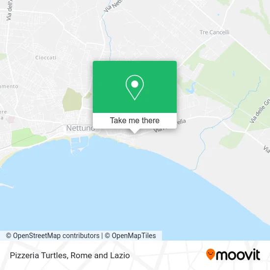 Pizzeria Turtles map