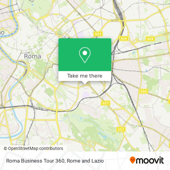 Roma Business Tour 360 map