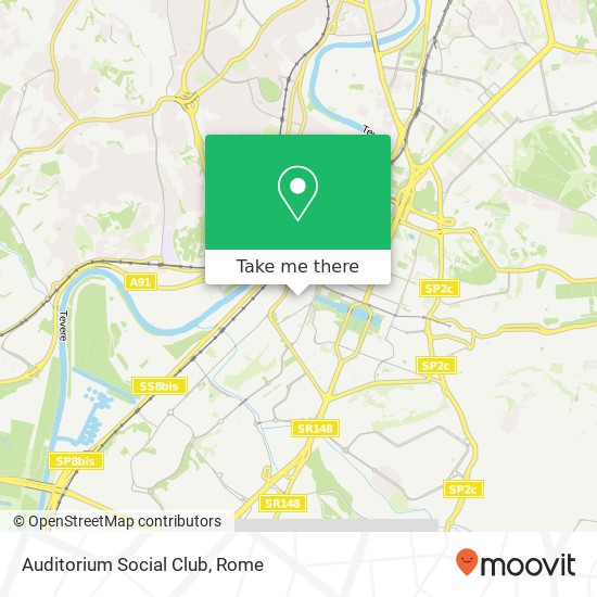 Auditorium Social Club map