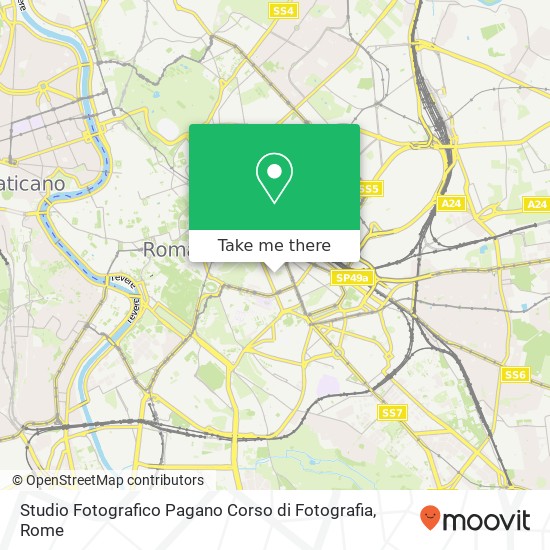 Studio Fotografico Pagano Corso di Fotografia map