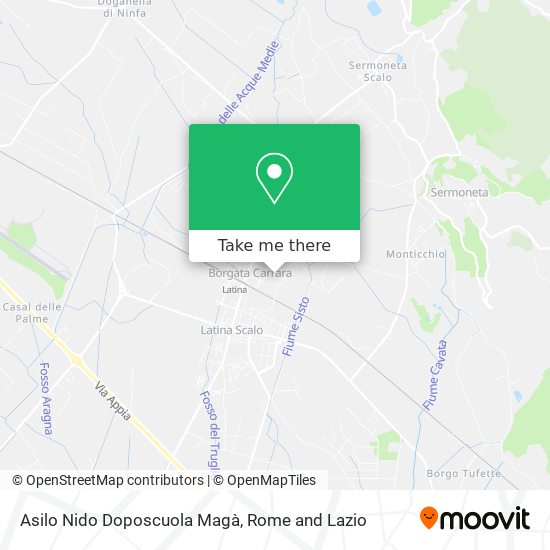 Asilo Nido Doposcuola Magà map