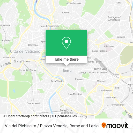Plebiscito Street / Venice Square map