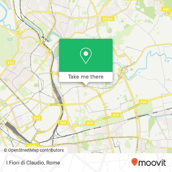 I Fiori di Claudio map