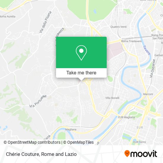 Chérie Couture map