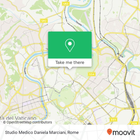 Studio Medico Daniela Marciani map