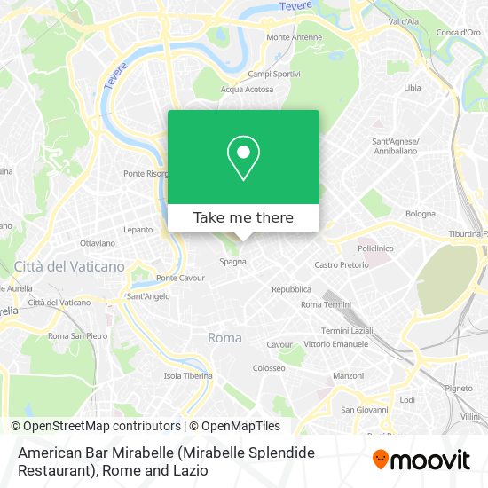 American Bar Mirabelle (Mirabelle Splendide Restaurant) map