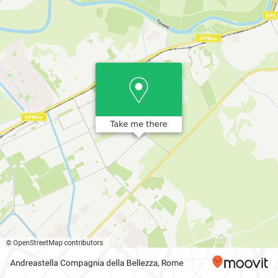 Andreastella Compagnia della Bellezza map