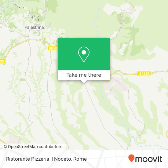 Ristorante Pizzeria il Noceto map