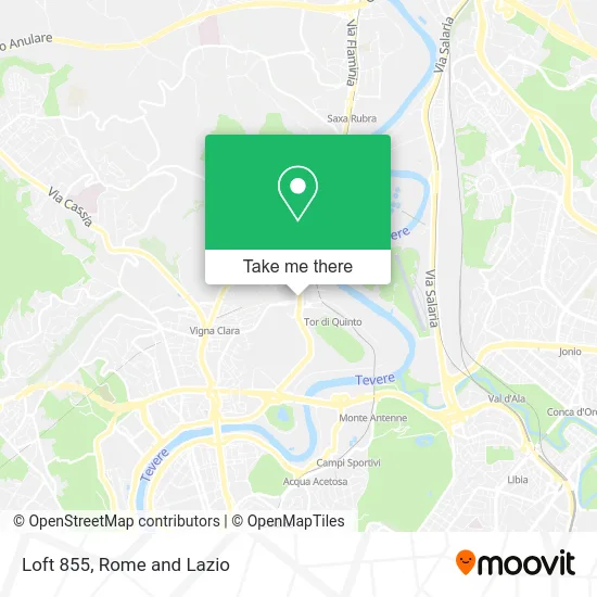 Loft 855 map