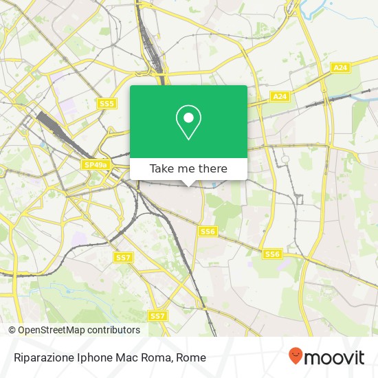 Riparazione Iphone Mac Roma map