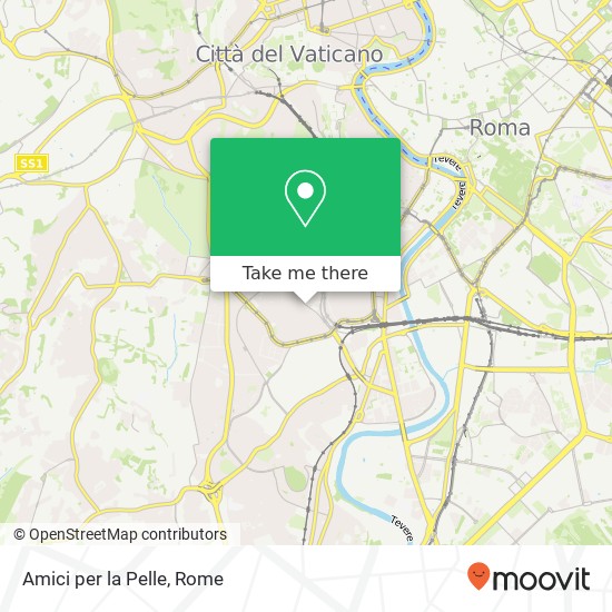 Amici per la Pelle map