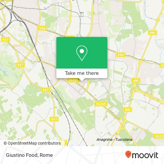 Giustino Food map