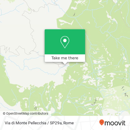 Via di Monte Pellecchia / SP29a map