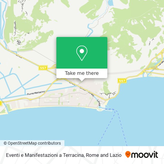 Eventi e Manifestazioni a Terracina map