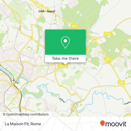 La Maison Fit map