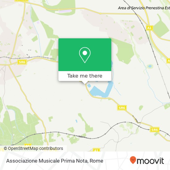 Associazione Musicale Prima Nota map