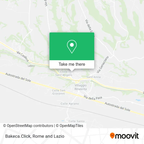 Bakeca.Click map