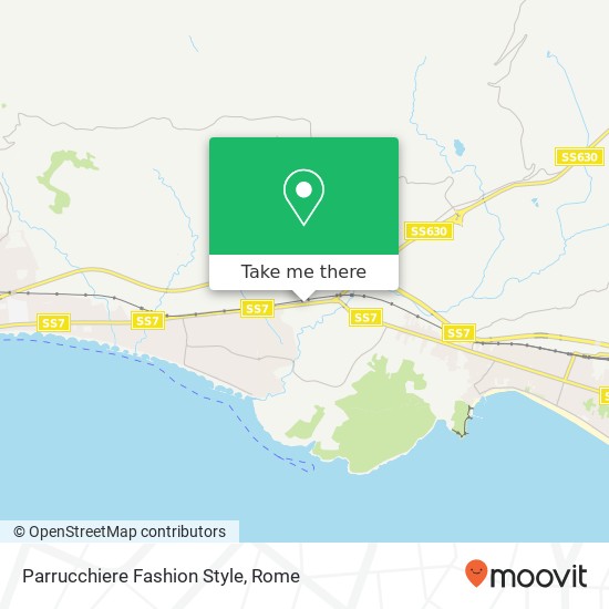 Parrucchiere Fashion Style map