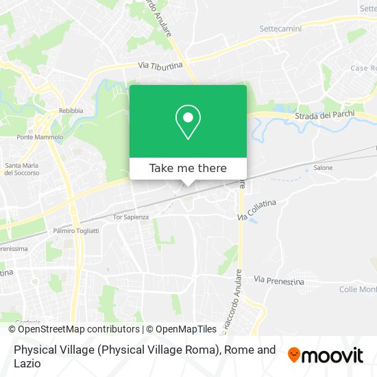 Physical Village (Physical Village Roma) map
