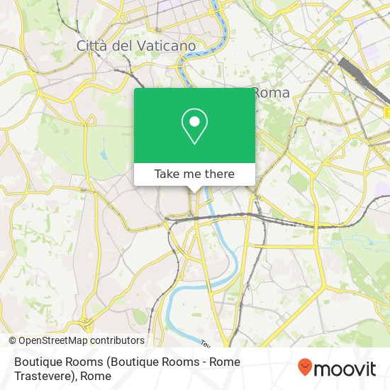 Boutique Rooms (Boutique Rooms - Rome Trastevere) map