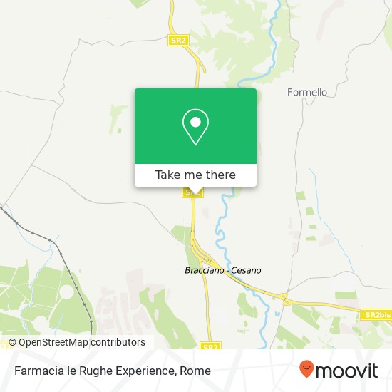 Farmacia le Rughe Experience map