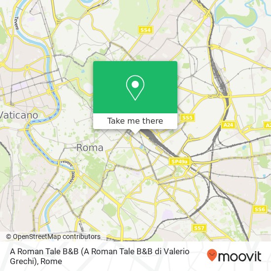 A Roman Tale B&B (A Roman Tale B&B di Valerio Grechi) map