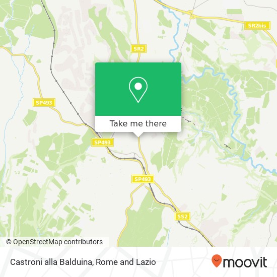 Castroni alla Balduina map