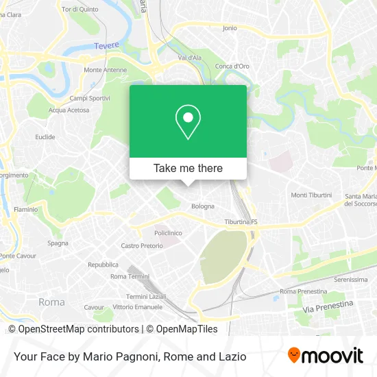 Your Face by Mario Pagnoni map